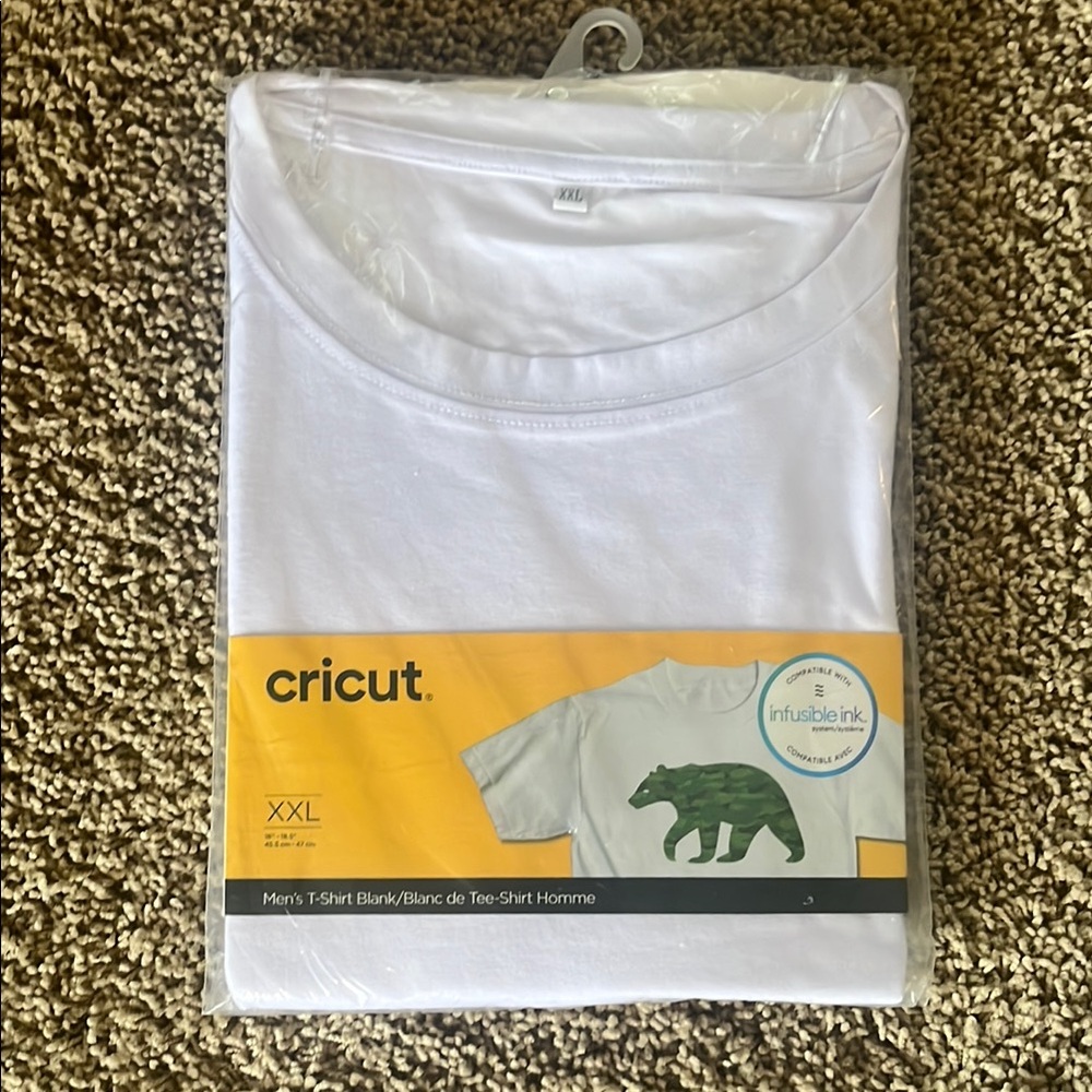 Cricut White Men's T-Shirt XXL